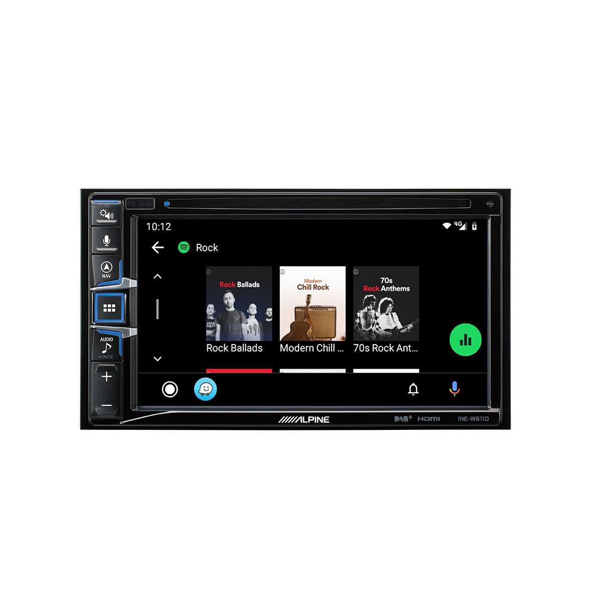 ALPINE 2-DIN-Navigationssystem fuer Reisemobile und LKWs INE-W611DC