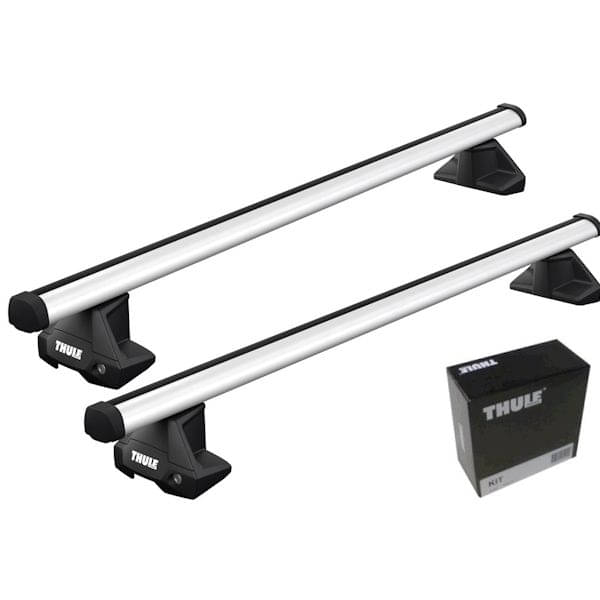 THULE Dachträger Evo ProBar 7105 391 5269 Kompletter Thule Dachtraeger Evo mit ProBar Aluschienenprofilen
