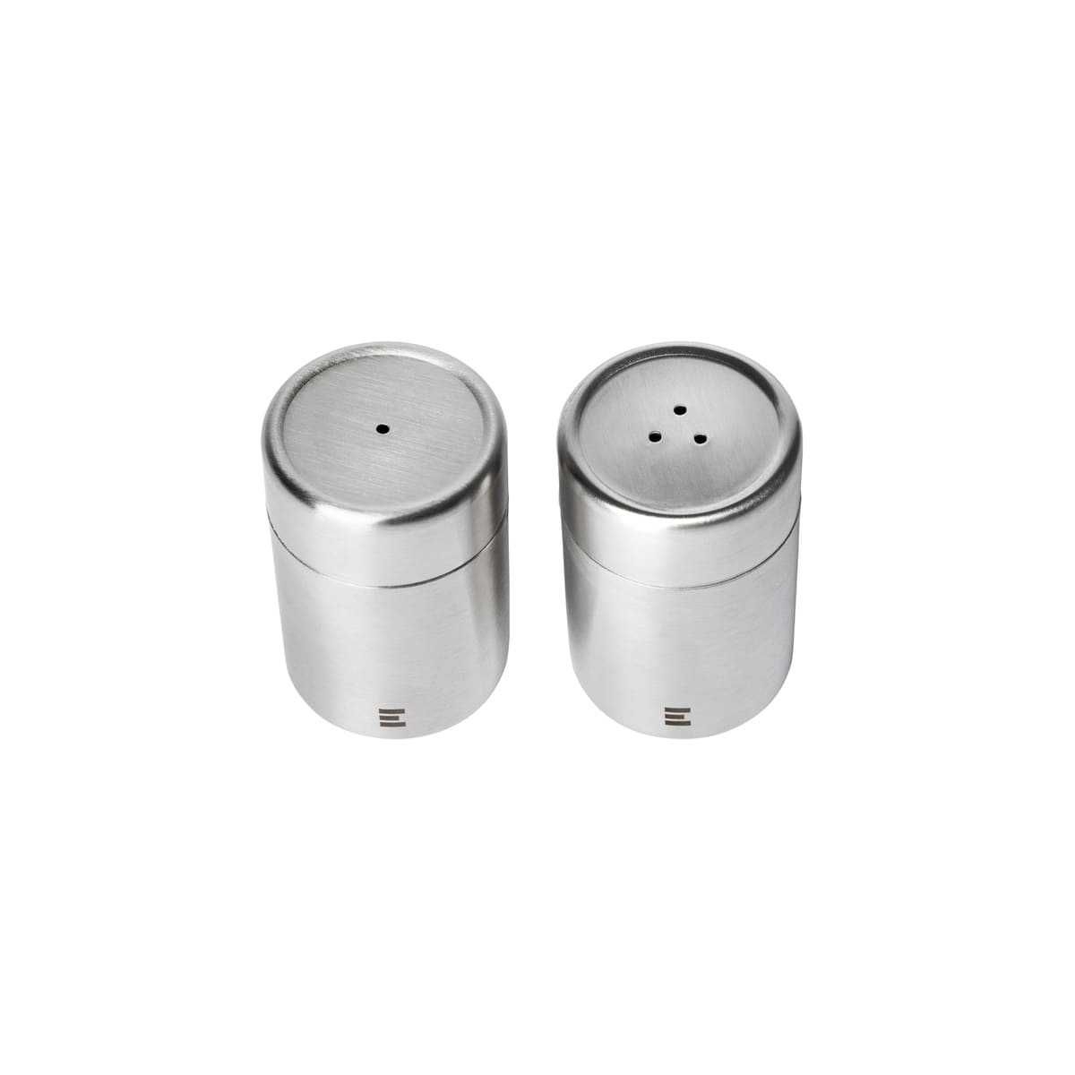 LAYZEE Gewuerzdosen Salt - Pepper 2er-Set Edelstahl - KI-ZU-SAP