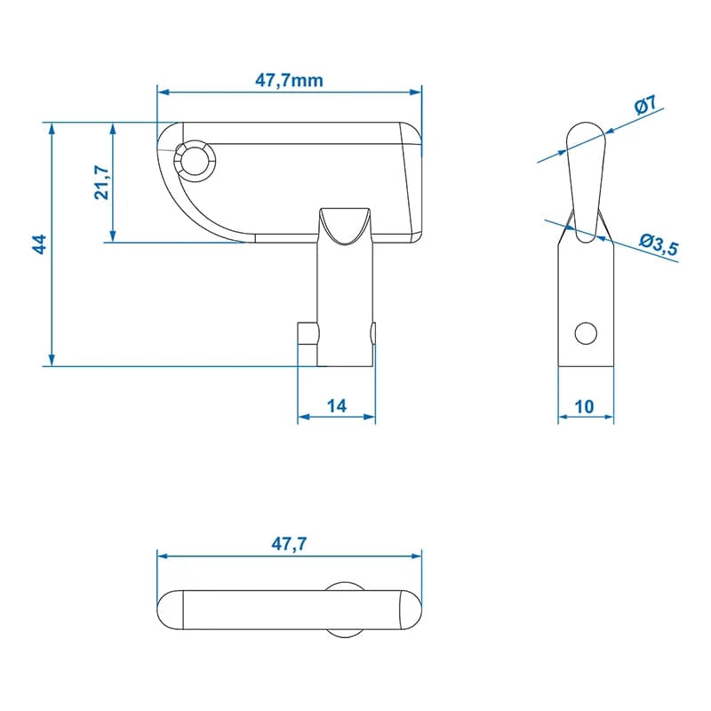 ProPlus Schluessel fuer Trennschalter - 347028
