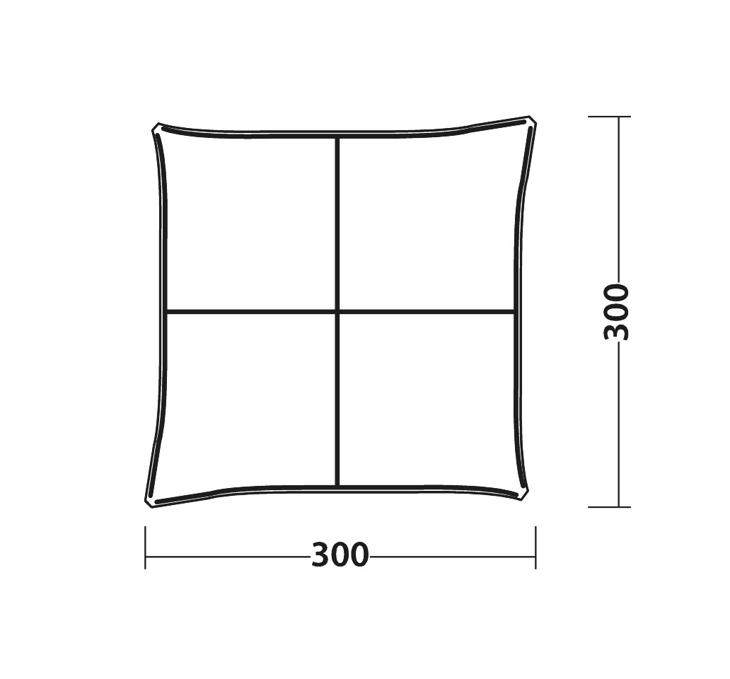 Outwell Pavillon Event Lounge M 300 x 300 cm - 111362