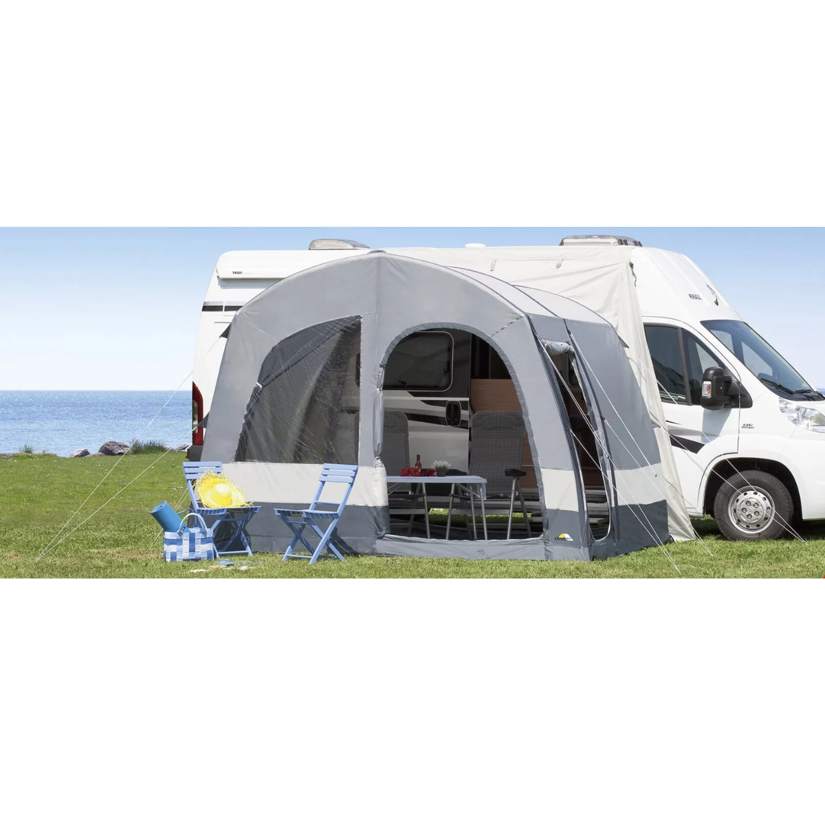 DWT aufblasbares Reisemobil-Vorzelt LUNA AIR 350 x 250 cm - 2110930