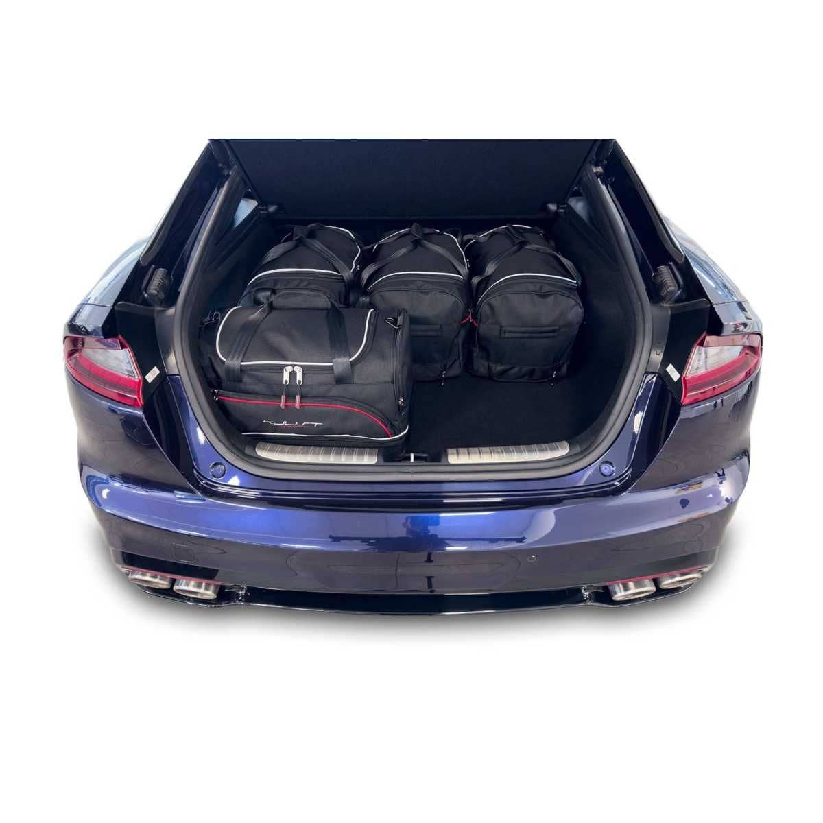 KJUST Kofferraum Taschen Set fuer KIA STINGER Bj. 2017-2023 5er-Set - 7022056