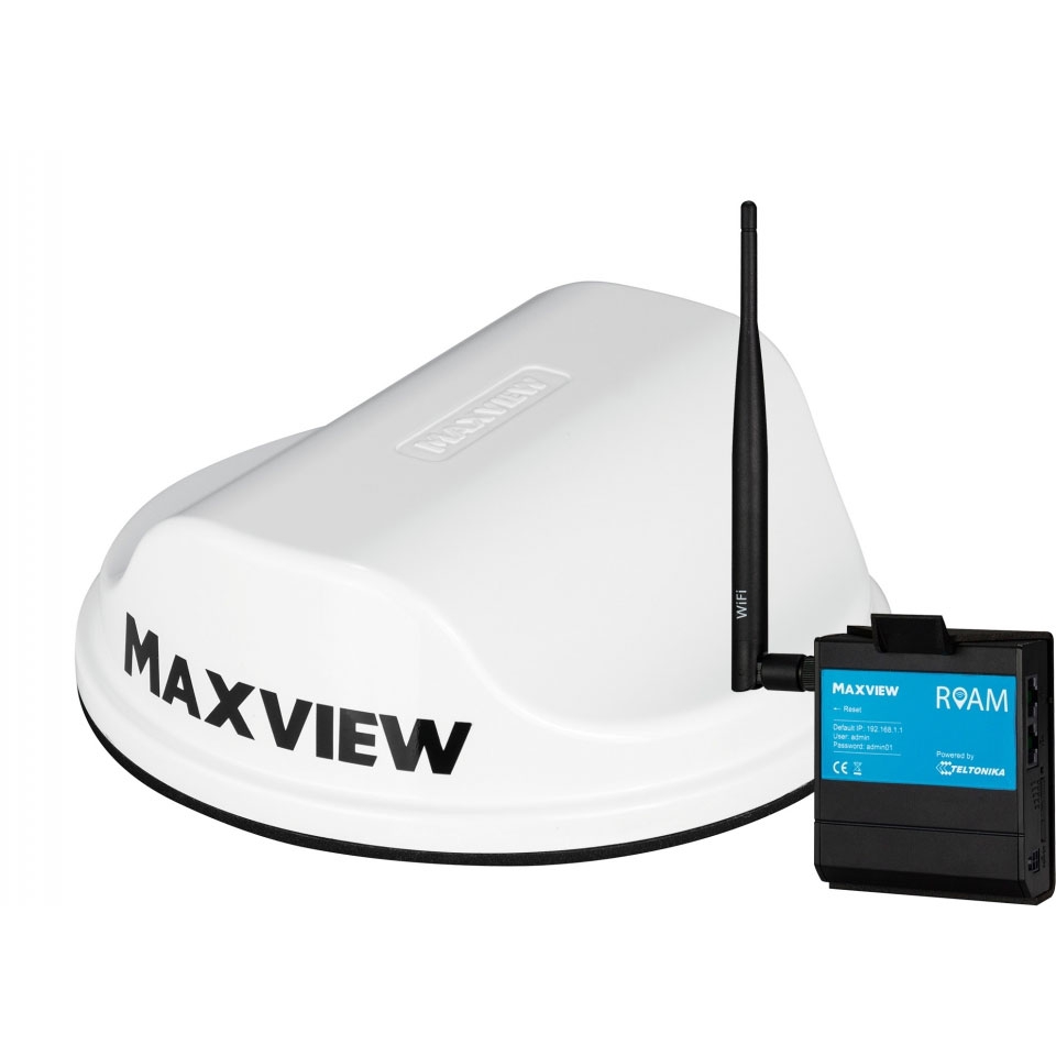 MAXVIEW Roam Internetantenne LTE-WiFi Router weiss 40010