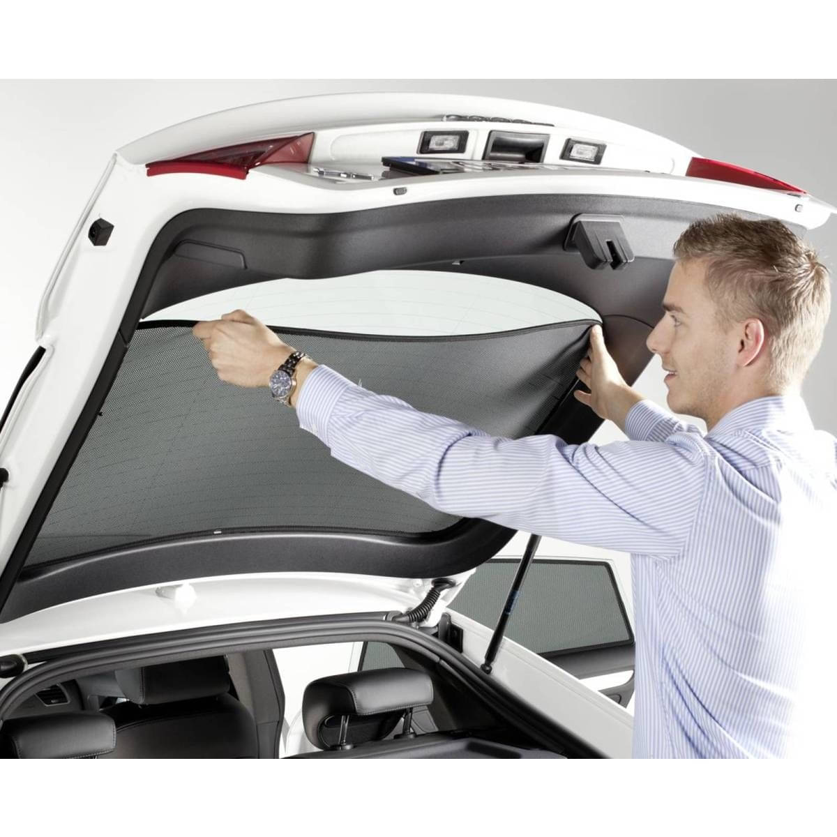 WINDESA SunClip Sonnenschutz - Sichtschutz Mercedes B-Klasse ab Bj. 2018 Set ABC - sun-10441abc