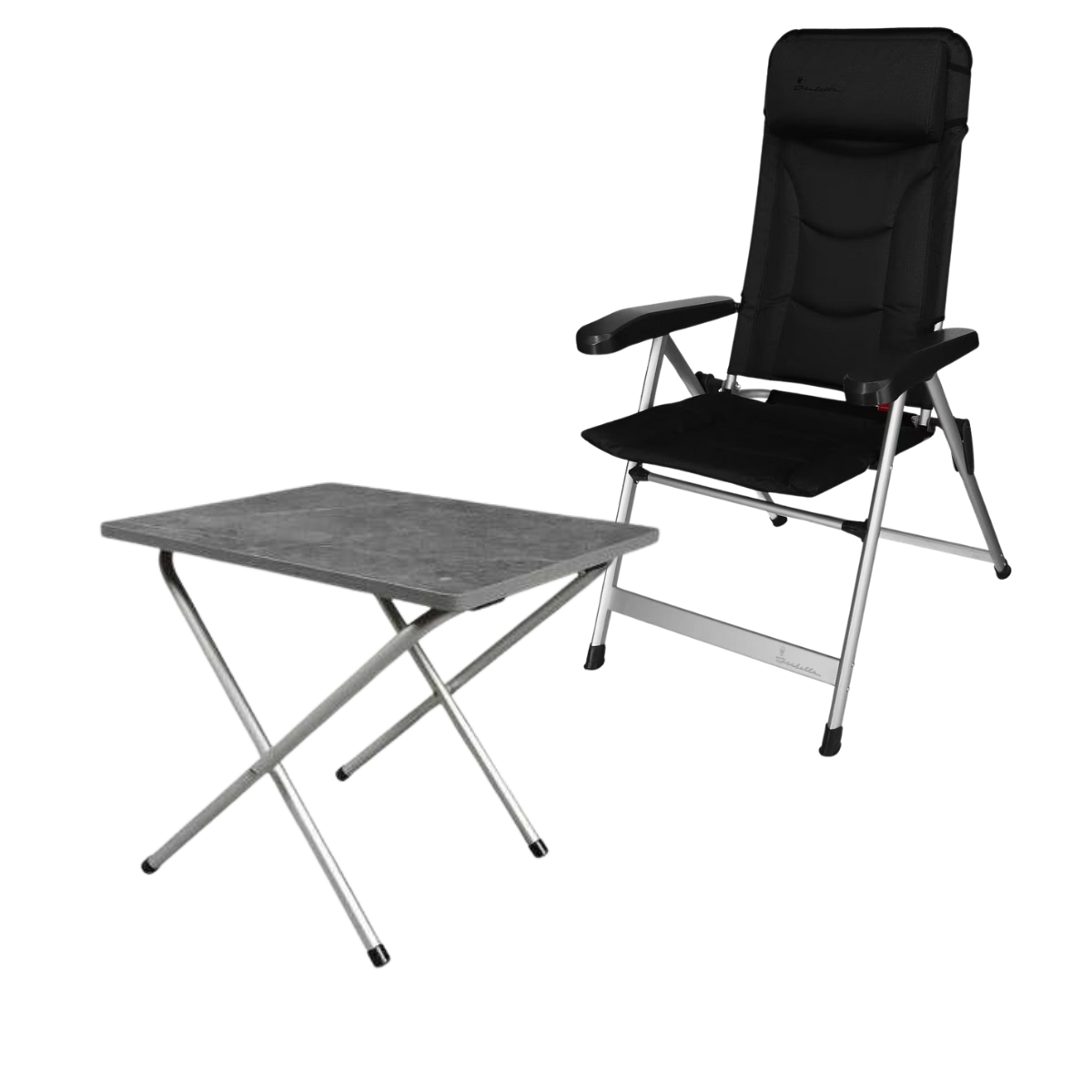 ISABELLA Campingstuhl Loke High Back mit Beistelltisch 50 x 40 cm ISABELLA Campingstuhl Loke High Back mit Beistelltisch 50 x 40 cm