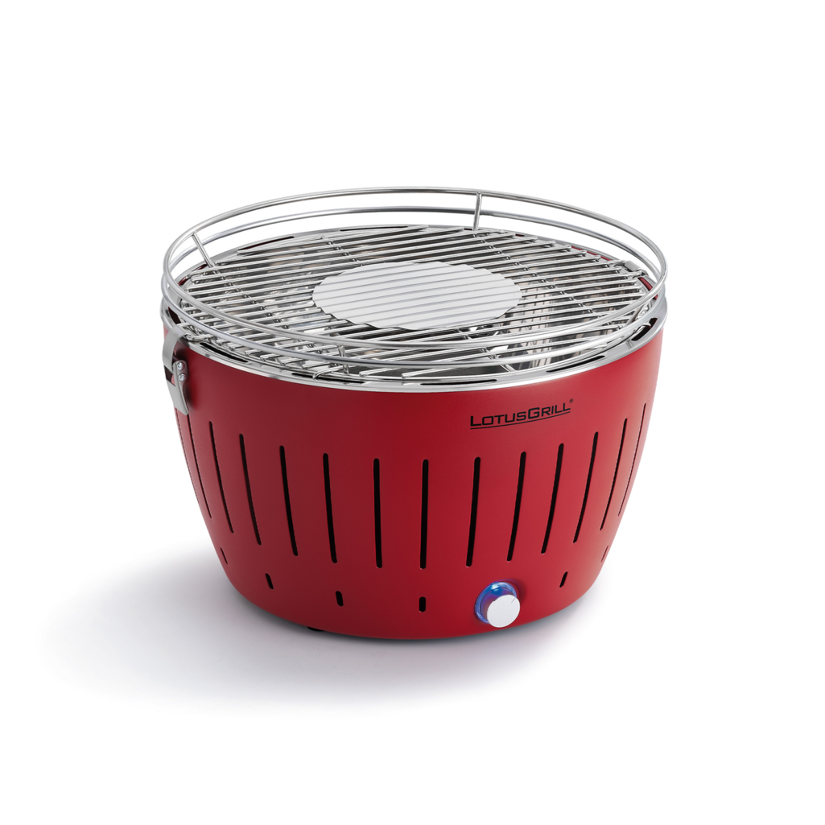 LotusGrill Classic Holzkohlegrill- Feuerrot - G-RO-34P
