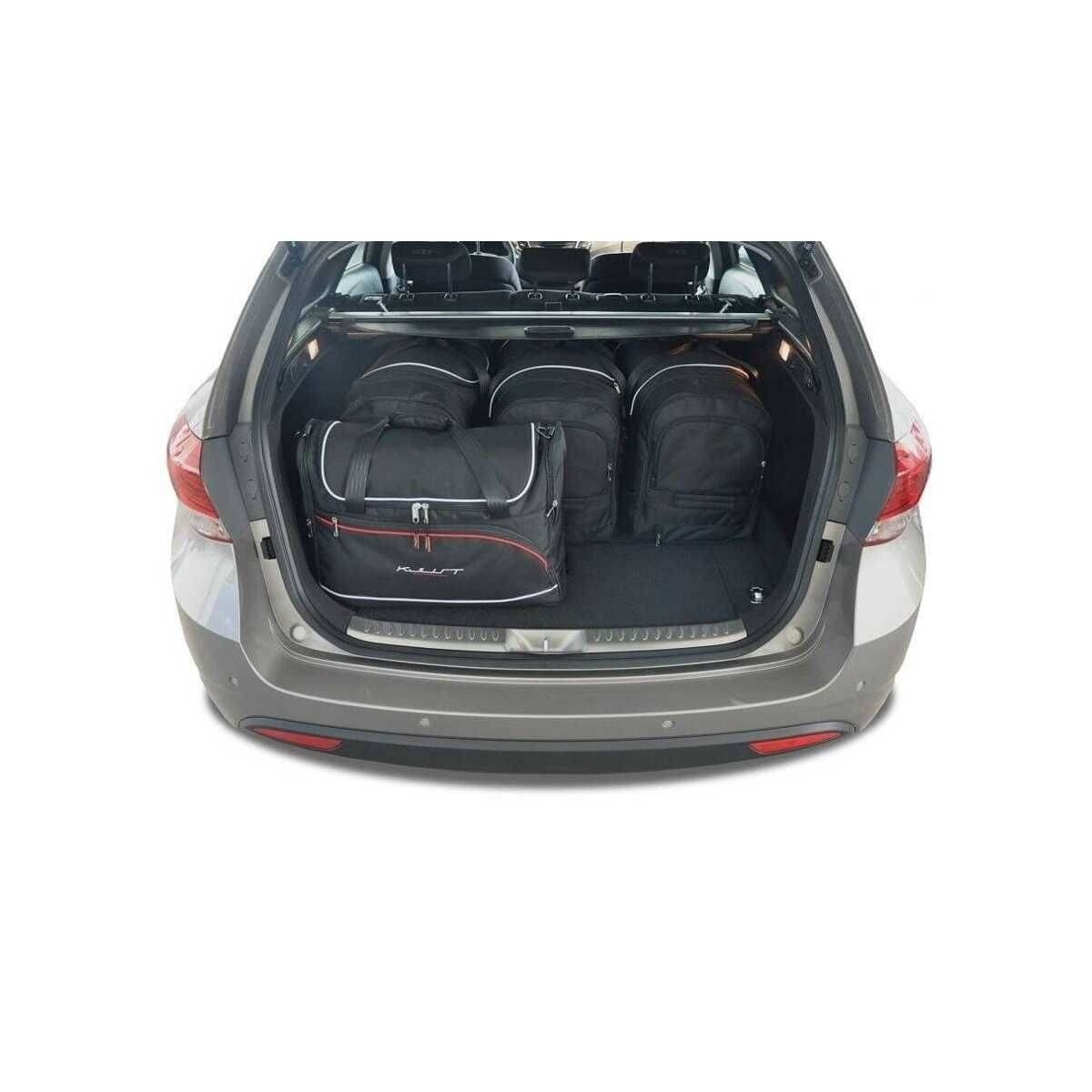 KJUST Kofferraum Taschen Set fuer HYUNDAI i40 Kombi Bj. 2011-2019 5er-Set - 7018019