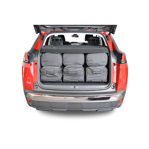 Car Bags P11501S PEUGEOT 3008 II verstellb- Ladeboden in oberer Pos- Bj- 16- Reisetaschen Set- Auf Ihr Auto massgeschneidert- Das Original