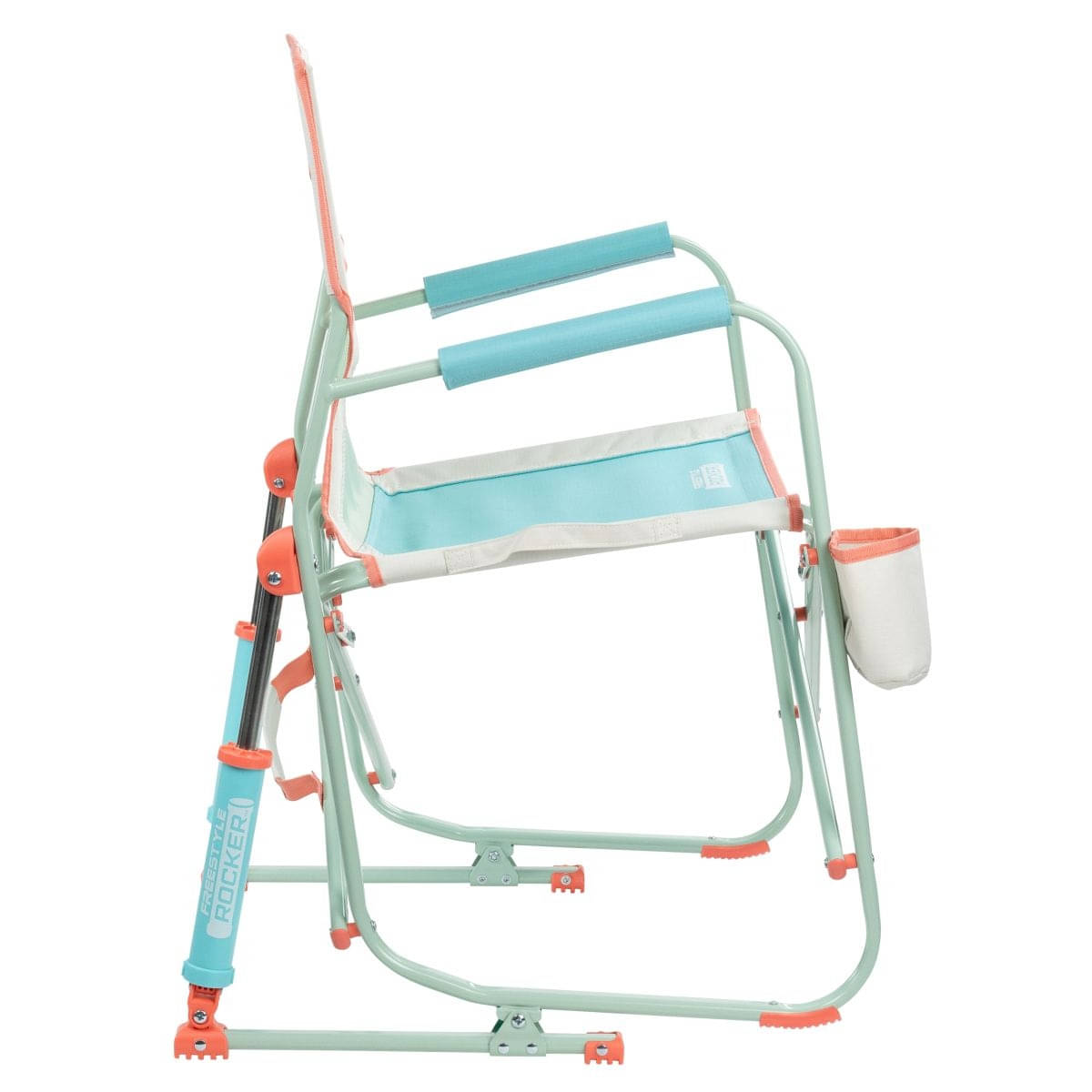 GCI faltbarer Schaukelstuhl Freestyle Rocker Ivory Color Block - 370496