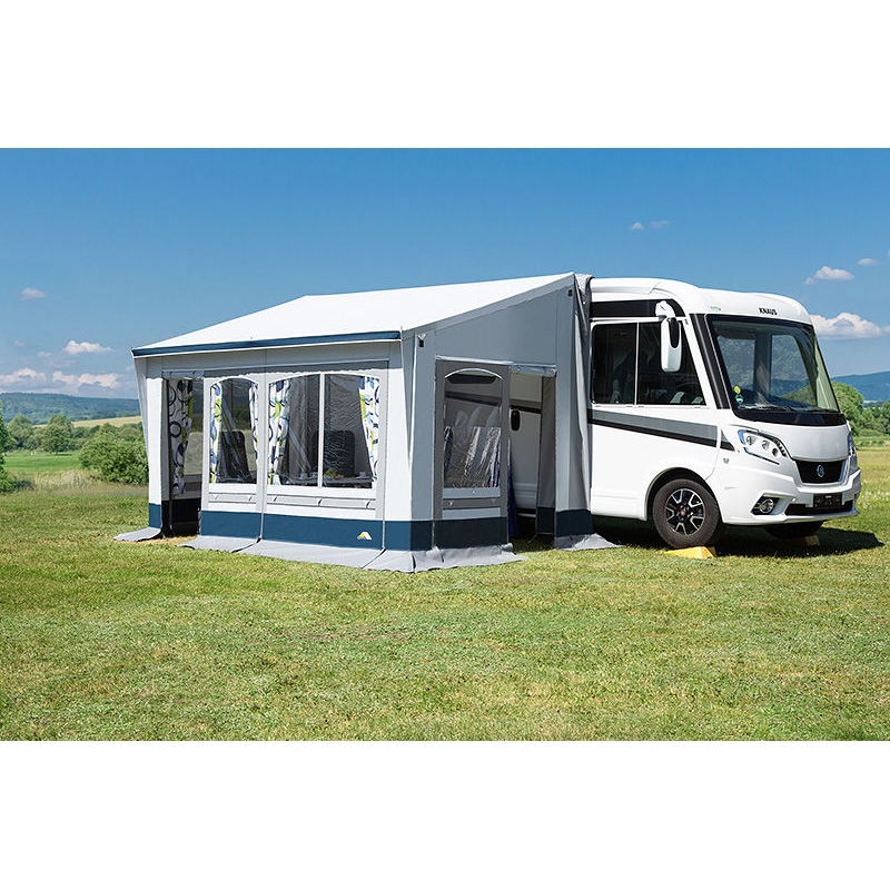 DWT Reisemobil-Vorzelt GLOBUS PLUS 400 x 225 cm mit 28 mm Alu-Gestaenge - 211083ALU