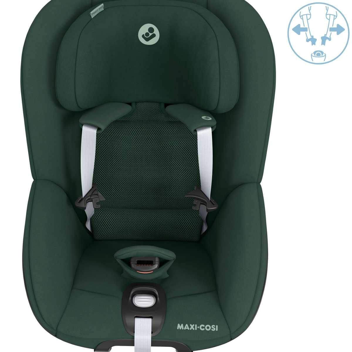 MAXI-COSI Kindersitz Babyschale PEARL 360 Authentic Green - 8045490110