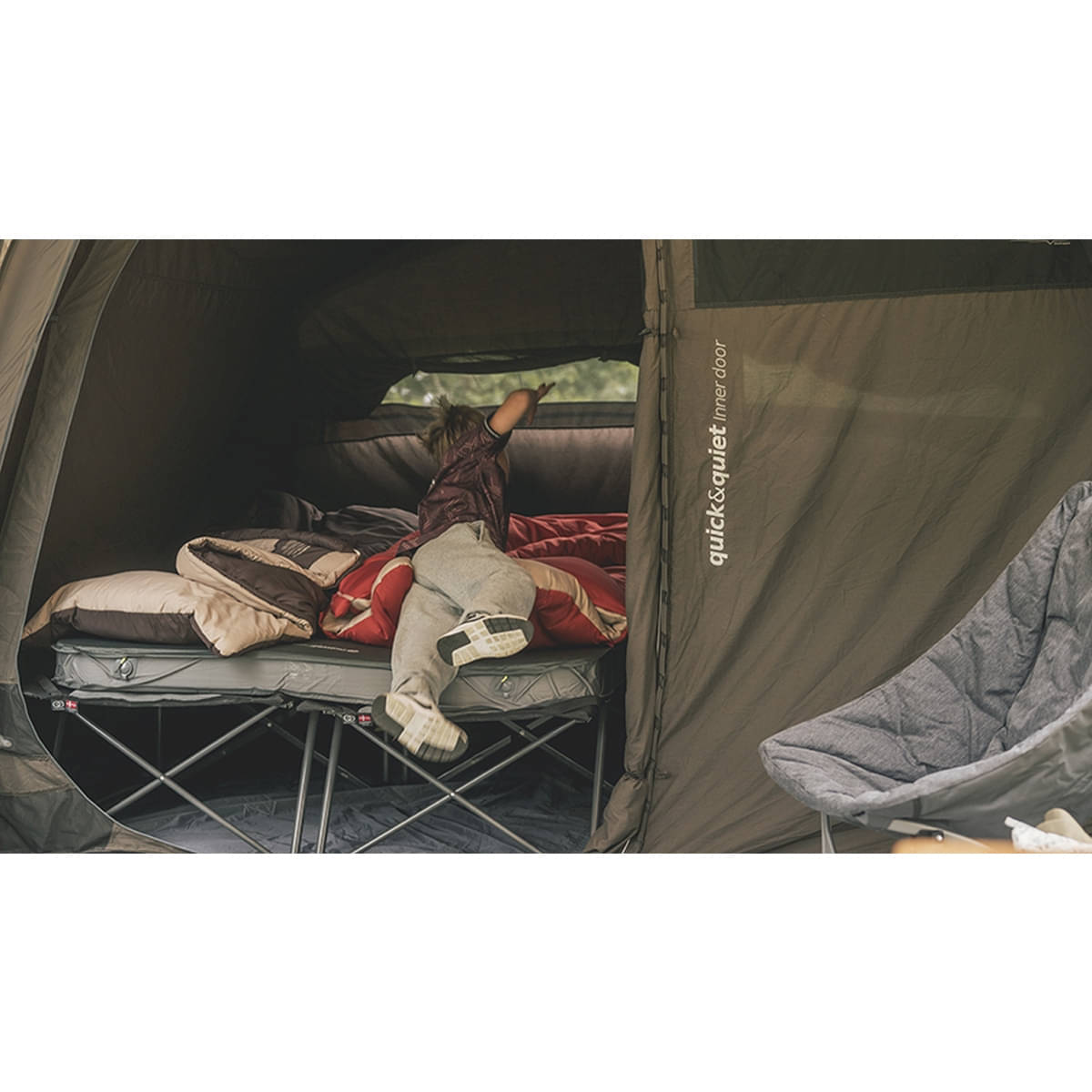 Outwell aufblasbares Familienzelt Boston 5 Air TC - 111529