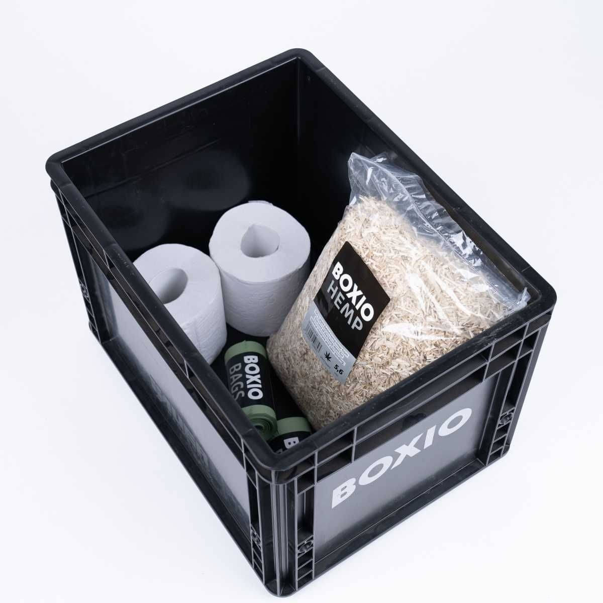 BOXIO - SOLO Standard Eurobox im BOXIO-Design 40x30x28 cm - BOX-SOL-BL-403027-10