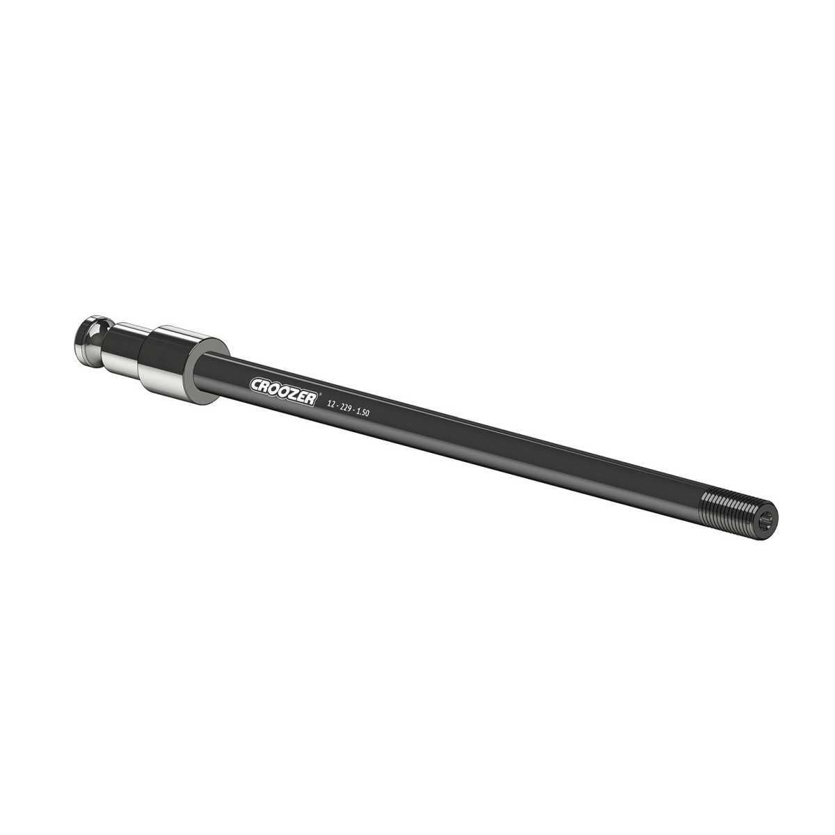 CROOZER Steckachskupplung Gewindesteigung 1.50 - Laenge 223-229 mm- 20 mm Sockel - 122501318