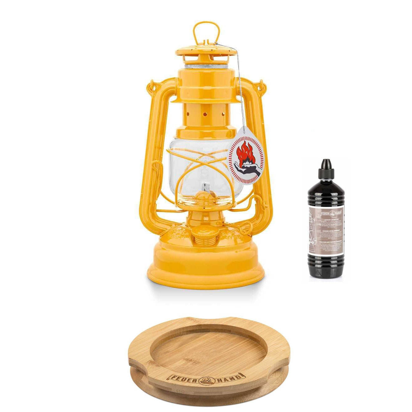 FEUERHAND Sturmlaterne 276 Signal Yellow Starter-Set 3.0