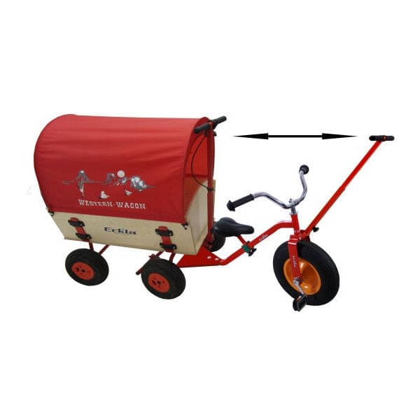 ECKLA Dreirad - Lenkeradapter 67110 fuer ECKLA Bollerwagen-Zugdeichsel