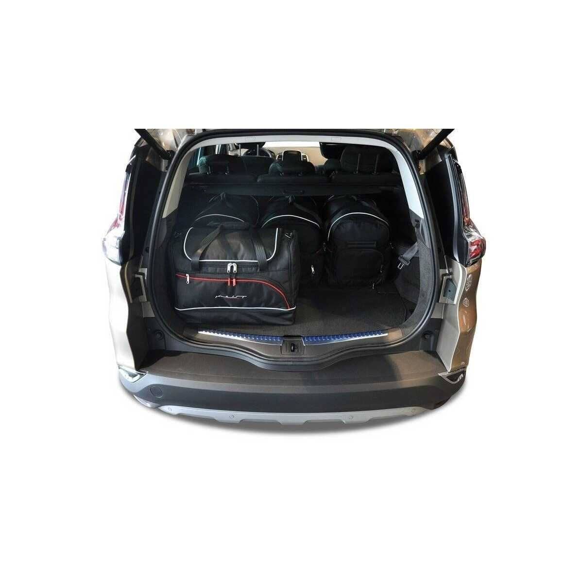 KJUST Kofferraum Taschen Set fuer RENAULT ESPACE Bj. 2014-2021 5er-Set - 7034019