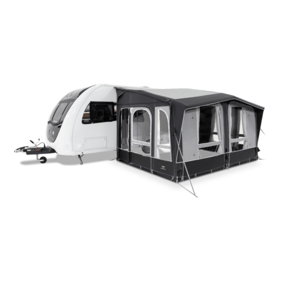 DOMETIC aufblasbares Vorzelt Club AIR All-Season 390M- 390 x 275 cm- Anbauhoehe 265-295 cm - 9120001107