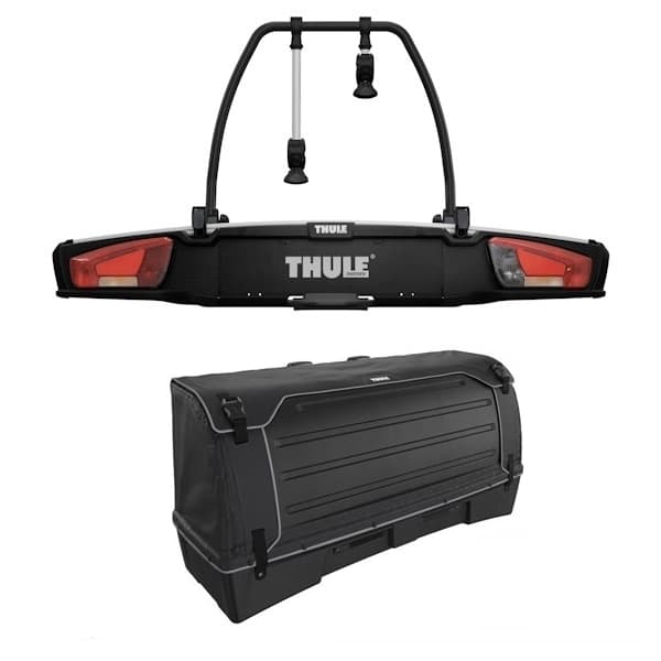 THULE 938 VeloSpace XT 2 Fahrradträger Set inkl. 9383 Heckbox THULE 938 VeloSpace XT 2 Fahrradtraeger Set inkl. 9383 Heckbox