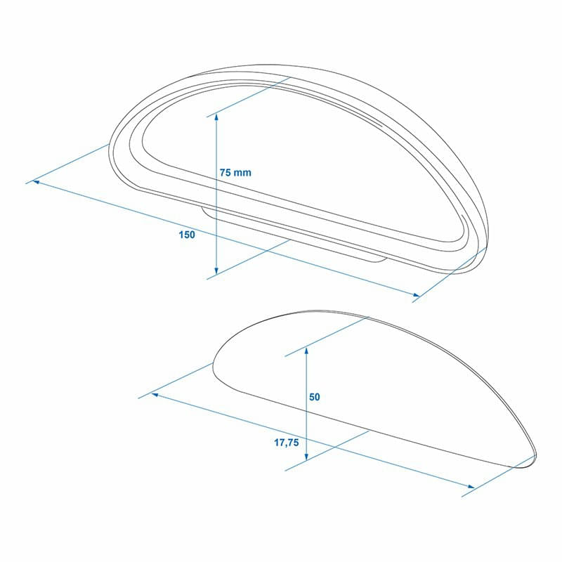 ProPlus Fahrzeug Spiegel Toter Winkel Spiegel - 750617