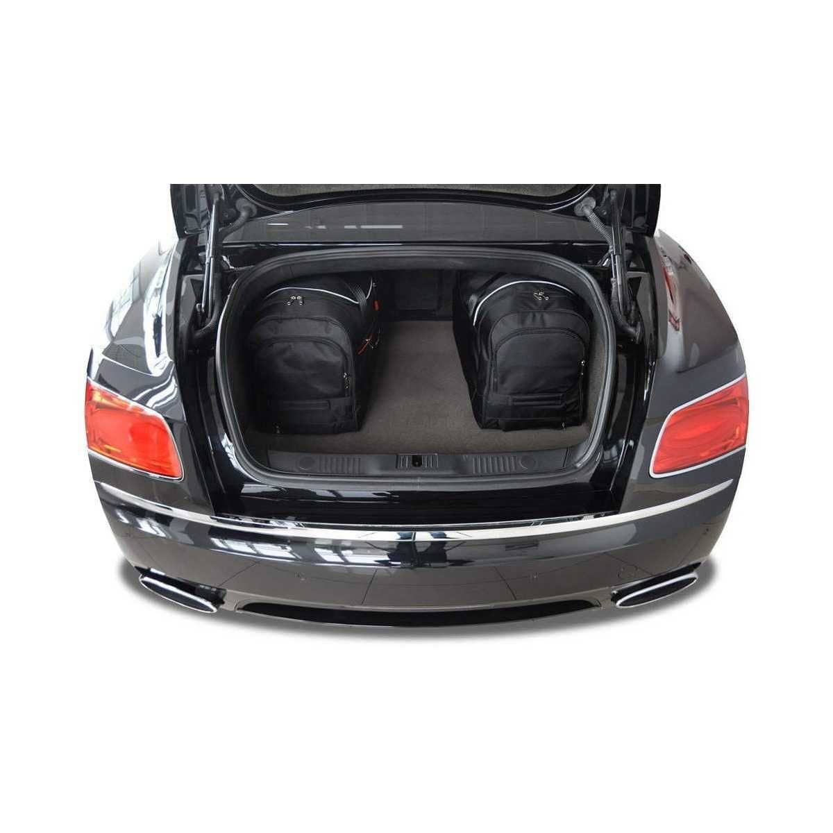 KJUST Kofferraum Taschen Set fuer BENTLEY CONTINENTAL NEW FLYING SPUR ab Bj. 2005 5er-Set - 7005001