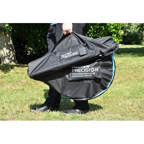 MAXVIEW Precision I.D 75 cm Alu Spiegel mit Sat ID Single LNB 40020
