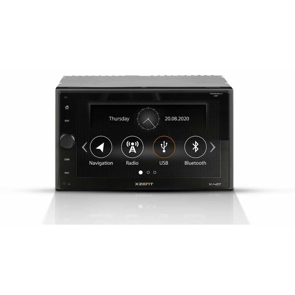 XZENT X-427 2-DIN Naviceiver X-427