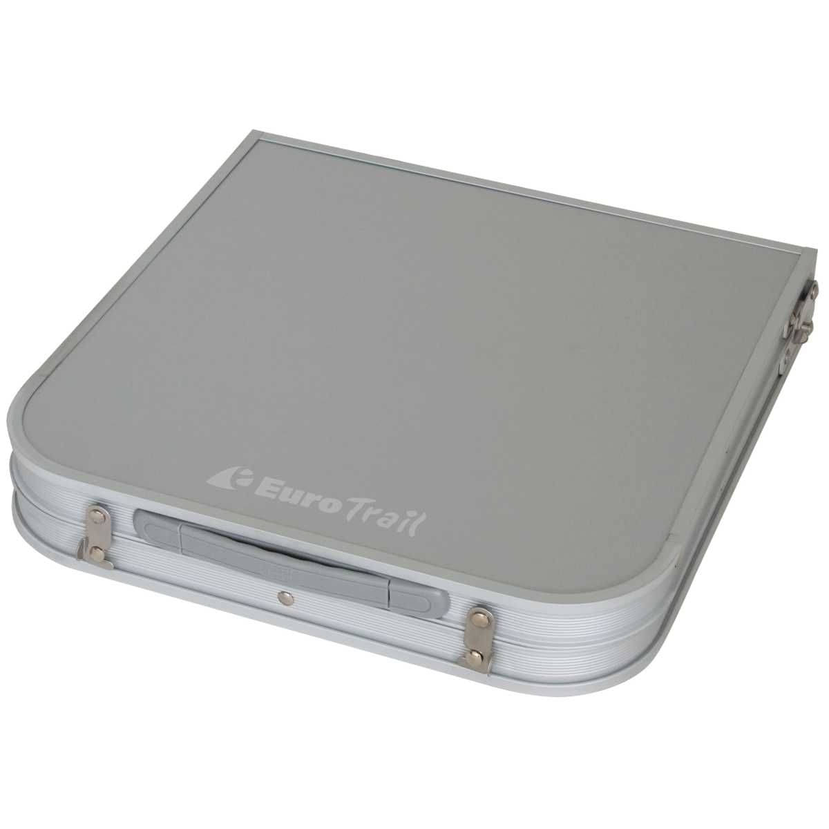 EuroTrail Campingtisch ST. REMY 80 x 40 cm Grau - ETCF0776