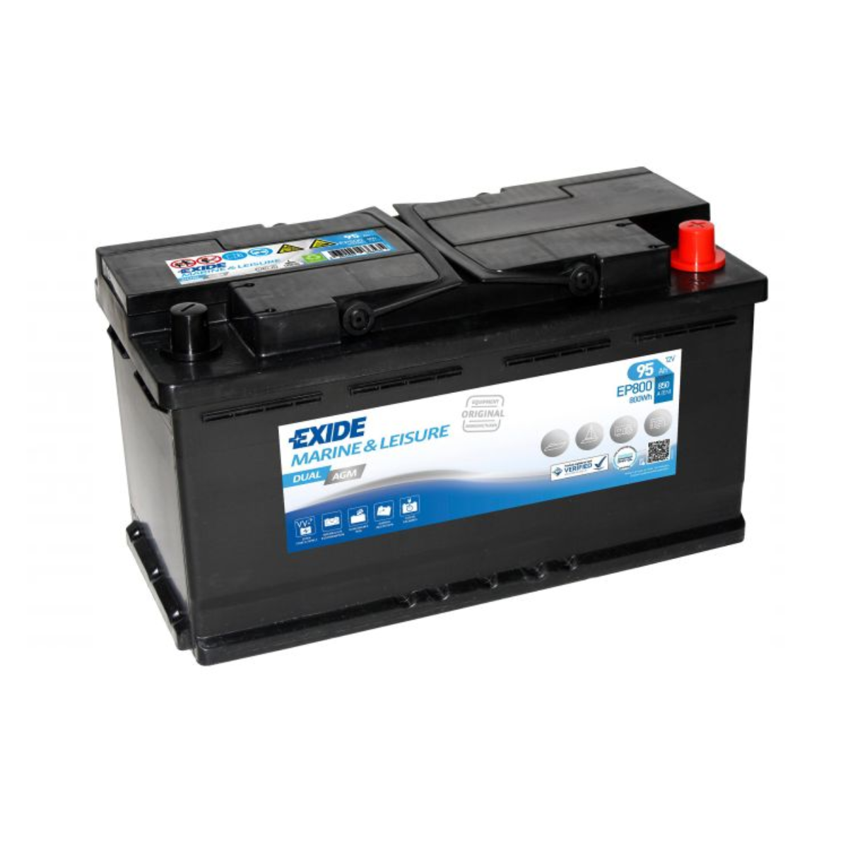 EXIDE Dual AGM EP 800 