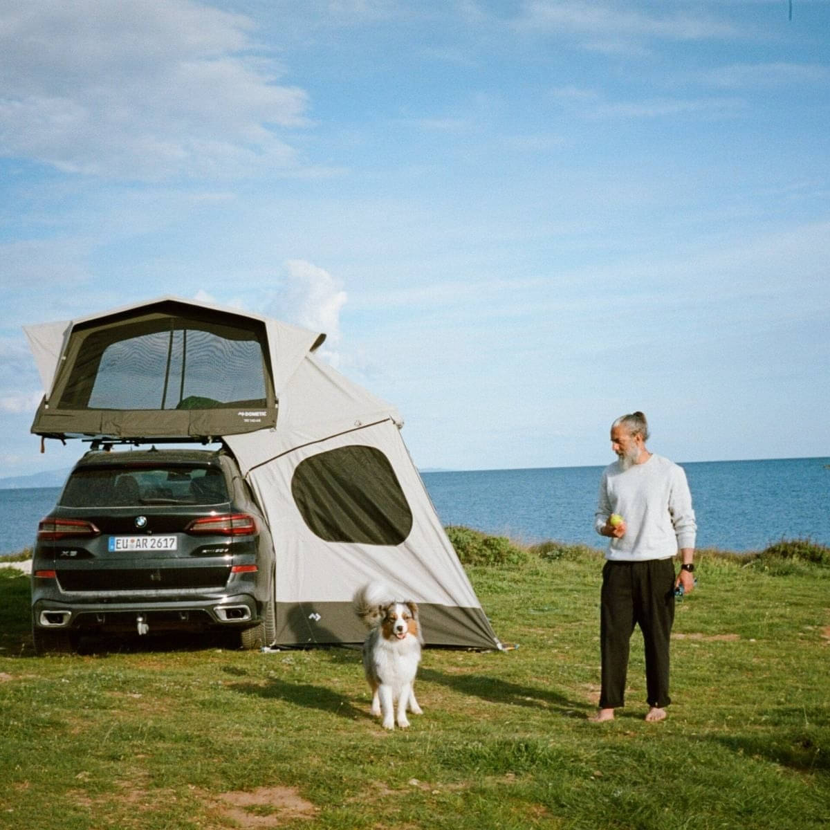 DOMETIC RT S Anbauzelt fuer Dometic Dachzelt TRT 140 AIR- Hoehe 145-169 cm - 9120002119