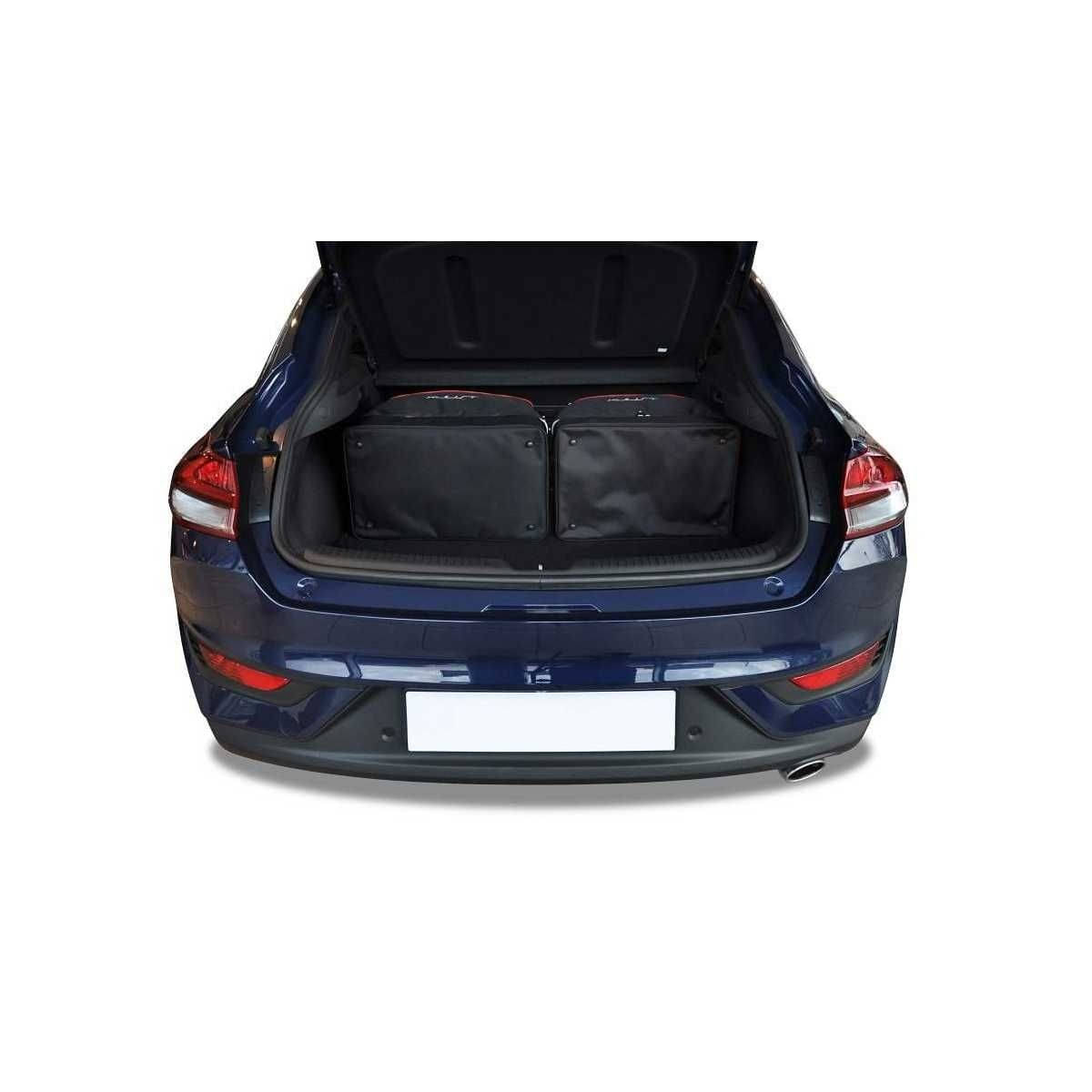 KJUST Kofferraum Taschen Set fuer HYUNDAI i30 FASTBACK ab Bj. 2017 4er-Set - 7018031