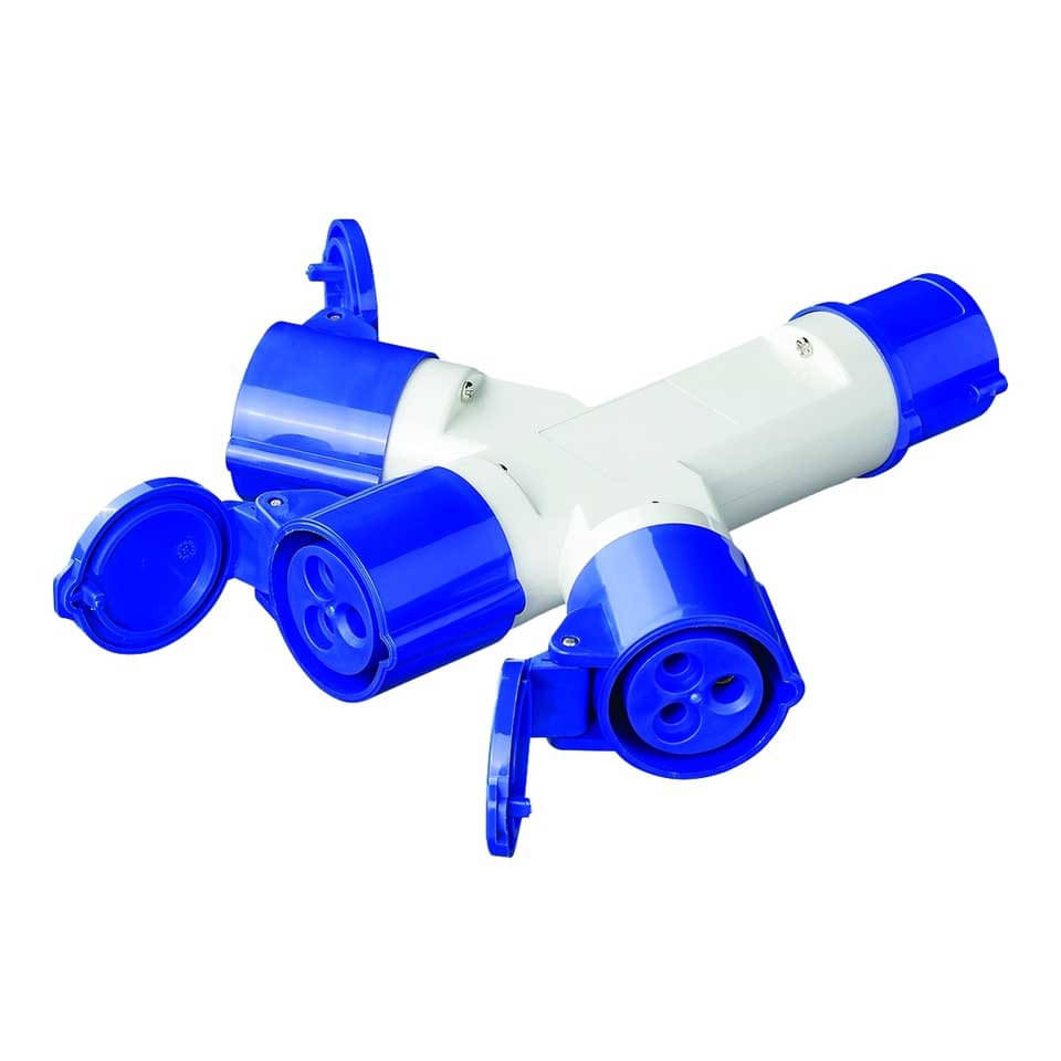 CEE 3-fach Verteiler 