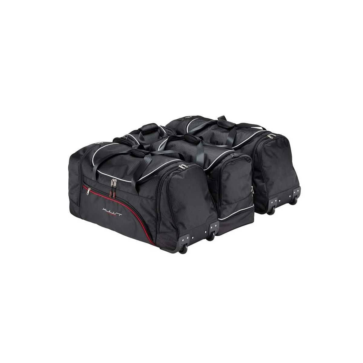 KJUST Kofferraum Taschen Set fuer PEUGEOT 3008 HYBRID PHEV ab Bj. 2019 4er-Set - 7032027