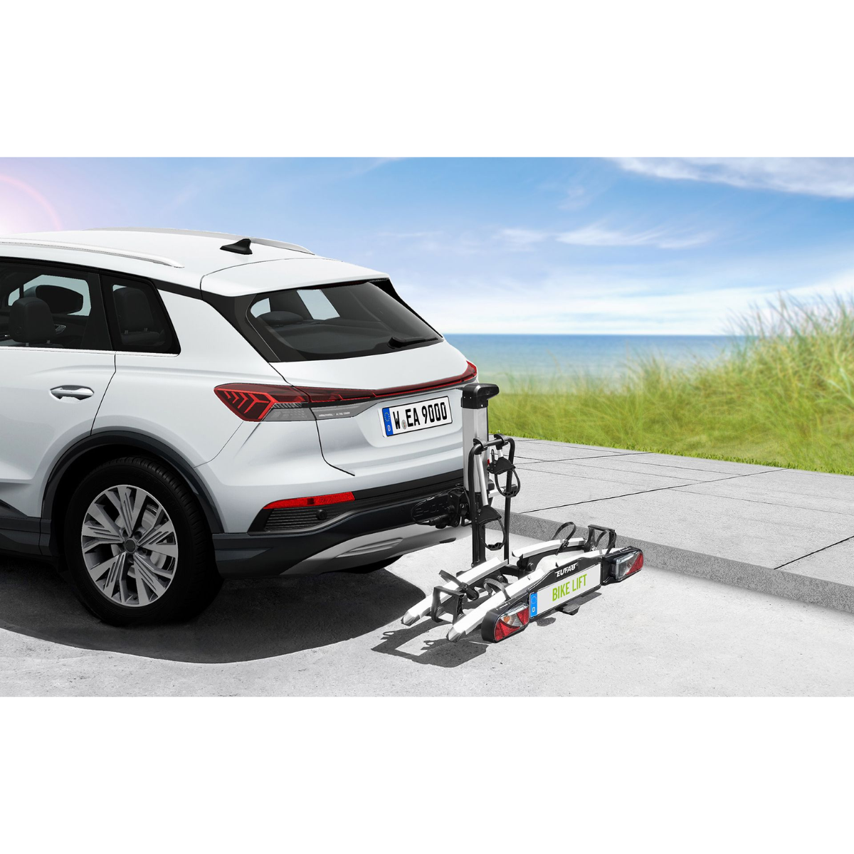 Fahrradtraeger EUFAB Bike Lift 11535 elektrische Liftfunktion