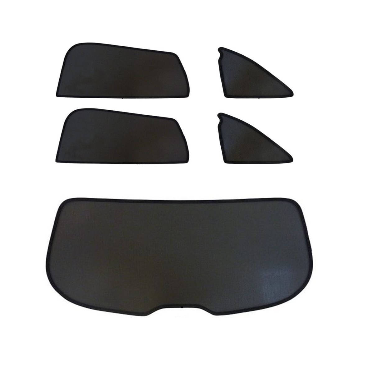 WINDESA SunClip Sonnenschutz - Sichtschutz Opel Astra Bj. 2016-2022 Set ABC - sun-10332abc