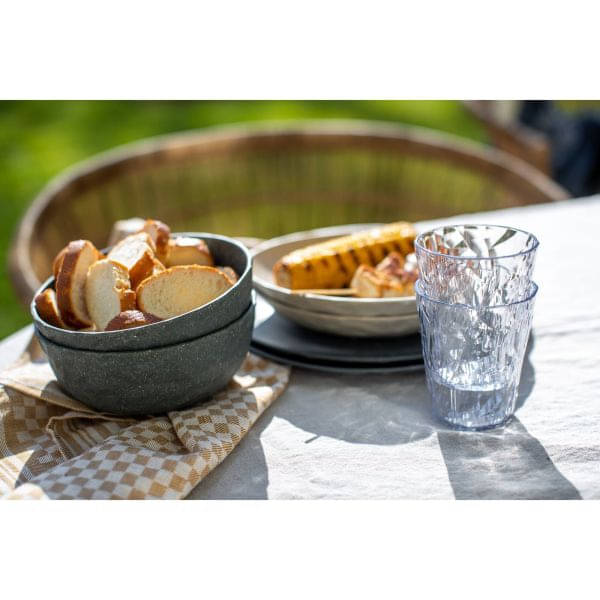 KOZIOL Geschirrset CLUB nature ash grey/desert sand 8-tlg. KOZIOL Geschirrset CLUB nature ash grey-desert sand 8-tlg- - Kozio-Nr. 8911465