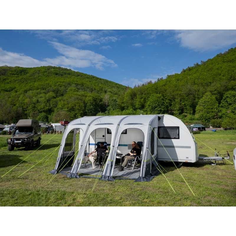 REIMO TENT aufblasbares Wohnwagenvorzelt MARINA AIR 490 x 260-300 cm - 93704