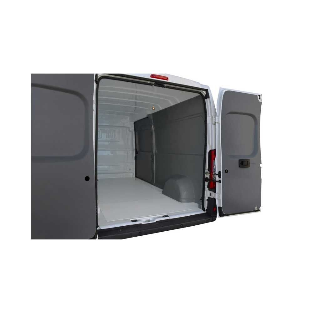 REIMO Seitenverkleidung Cover Plus Peugeot Expert kurzer Radstand -Bj- 16- linke Seite- Grau- 2-tlg. - 400247