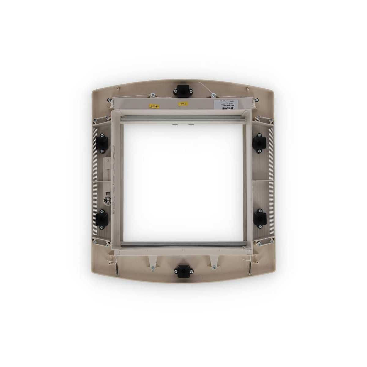 REMIS Ersatzteil REMItop Vario I Unterrahmen komplett mit Plissee 40 x 40 cm hellbeige - 1002830