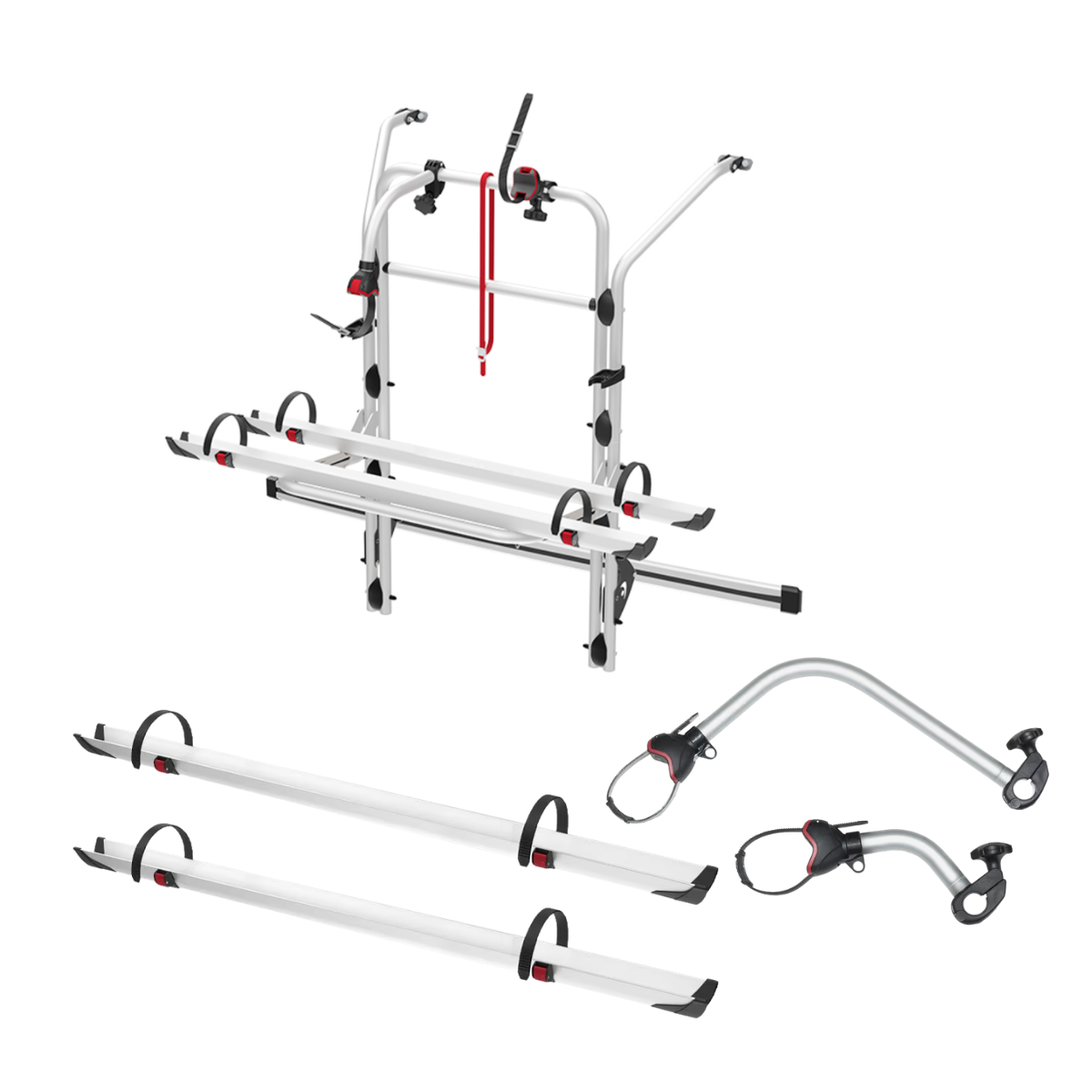 FIAMMA Carry Bike MB V-Klasse Vito Premium Fahrradträger für 4 Fahrräder FIAMMA Carry Bike MB V-Klasse Vito Premium Fahrradtraeger fuer 4 Fahrraeder - 02096B14- 08831A01- 08831C01- 98656N566