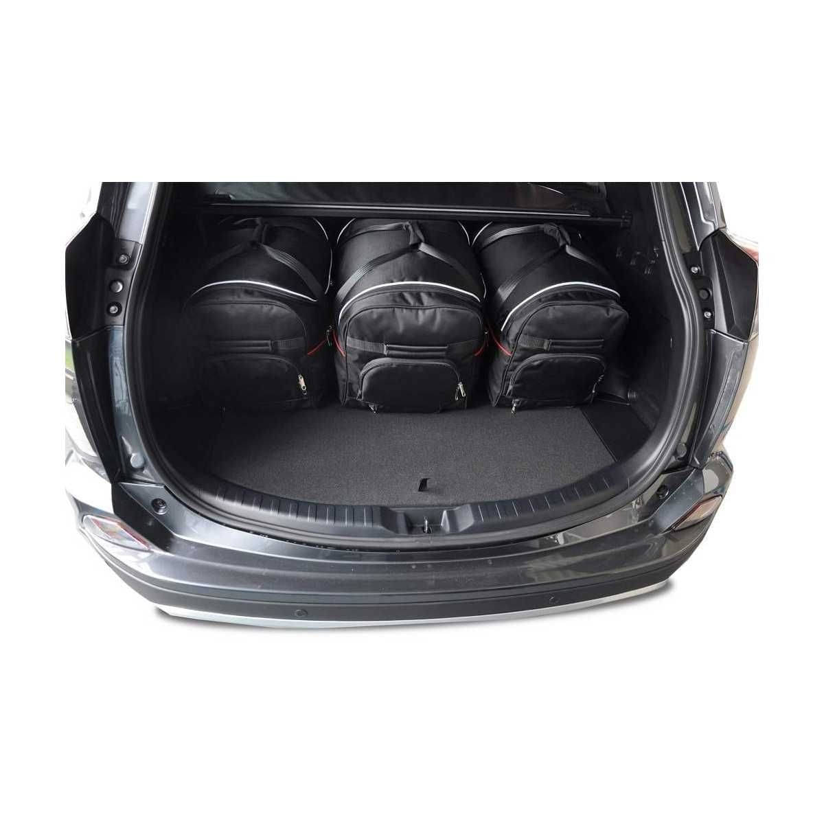 KJUST Kofferraum Taschen Set fuer TOYOTA RAV4 HYBRID Bj. 2016-2018 5er-Set - 7041017