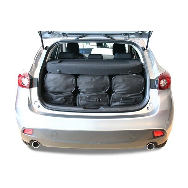 Car Bags M30601S Mazda 3 5-T- Bj- 14-19 Reisetaschen Set- Auf Ihr Auto massgeschneidert- Das Original