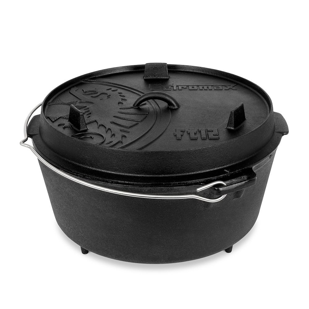 PETROMAX Feuertopf ft12 Dutch Oven mit Fuessen ft12