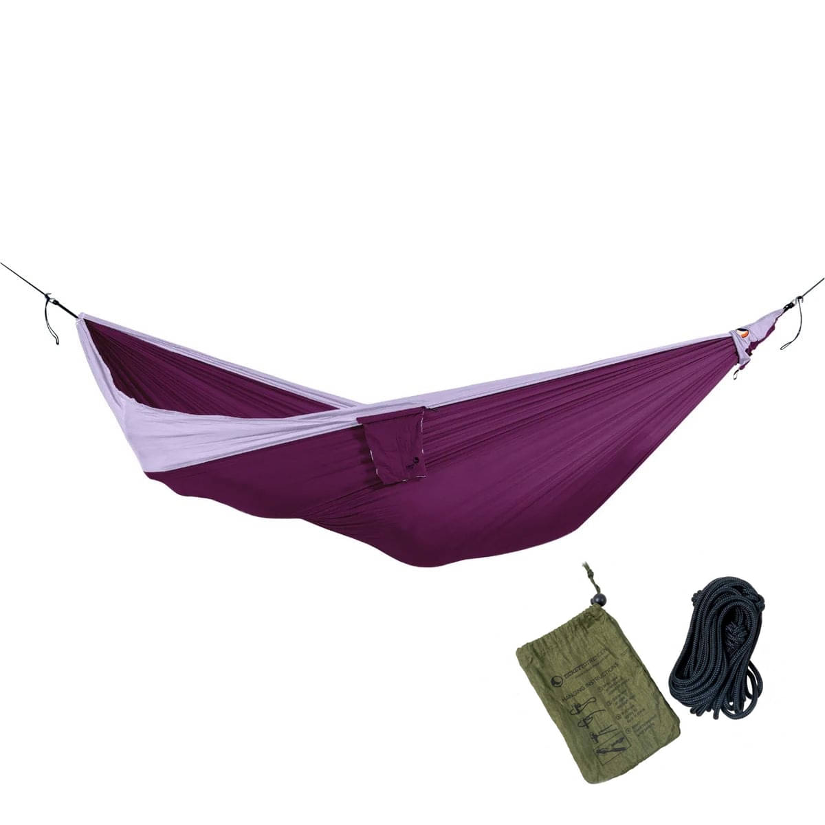 TICKET TO THE MOON King Size Hammock Haengematte Plum - Light Purple inkl. Nautical Ropes - TMK7819 TMROPE