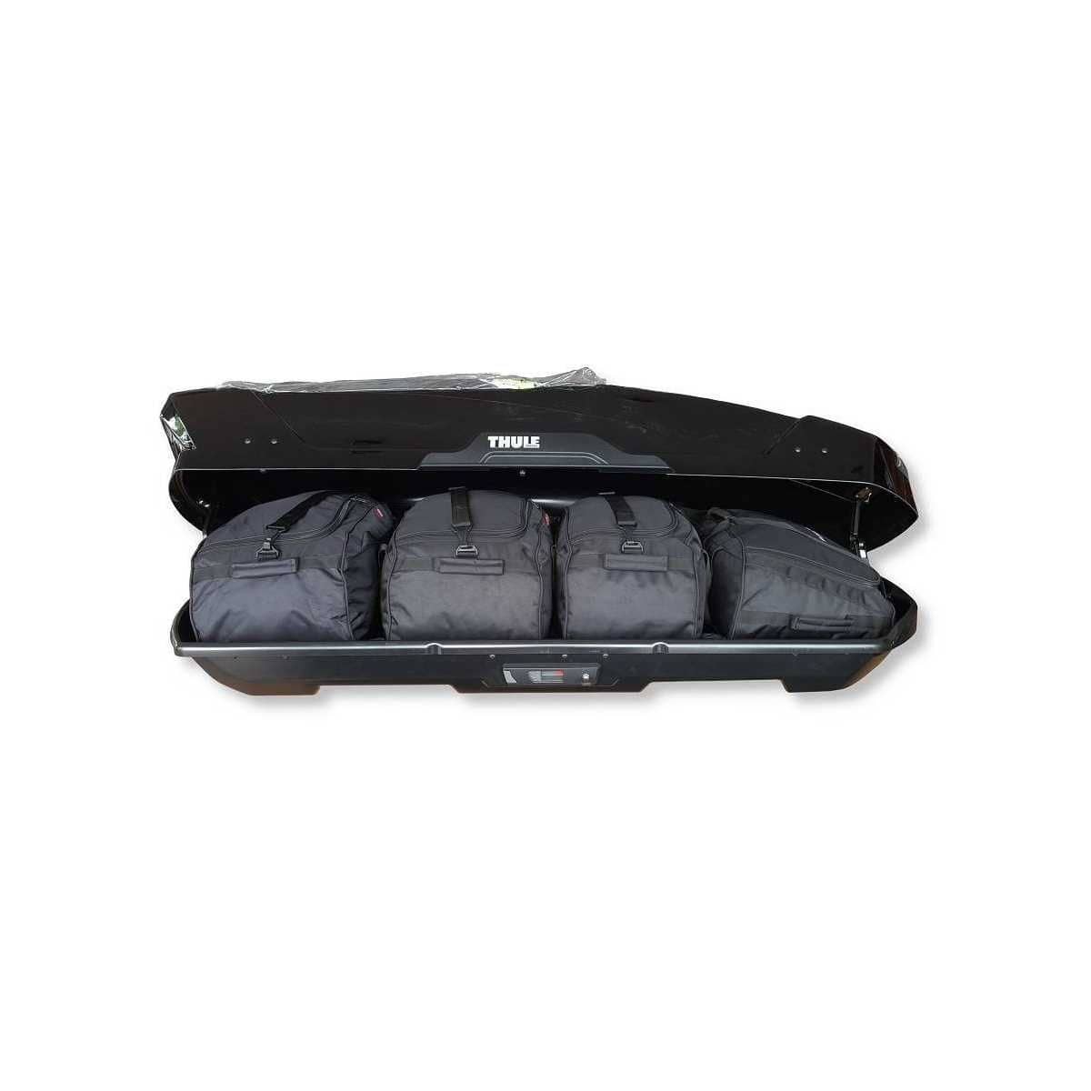 KJUST Dachboxen Taschen Set fuer Dachbox THULE MOTION XT L 4er-Set - 13113