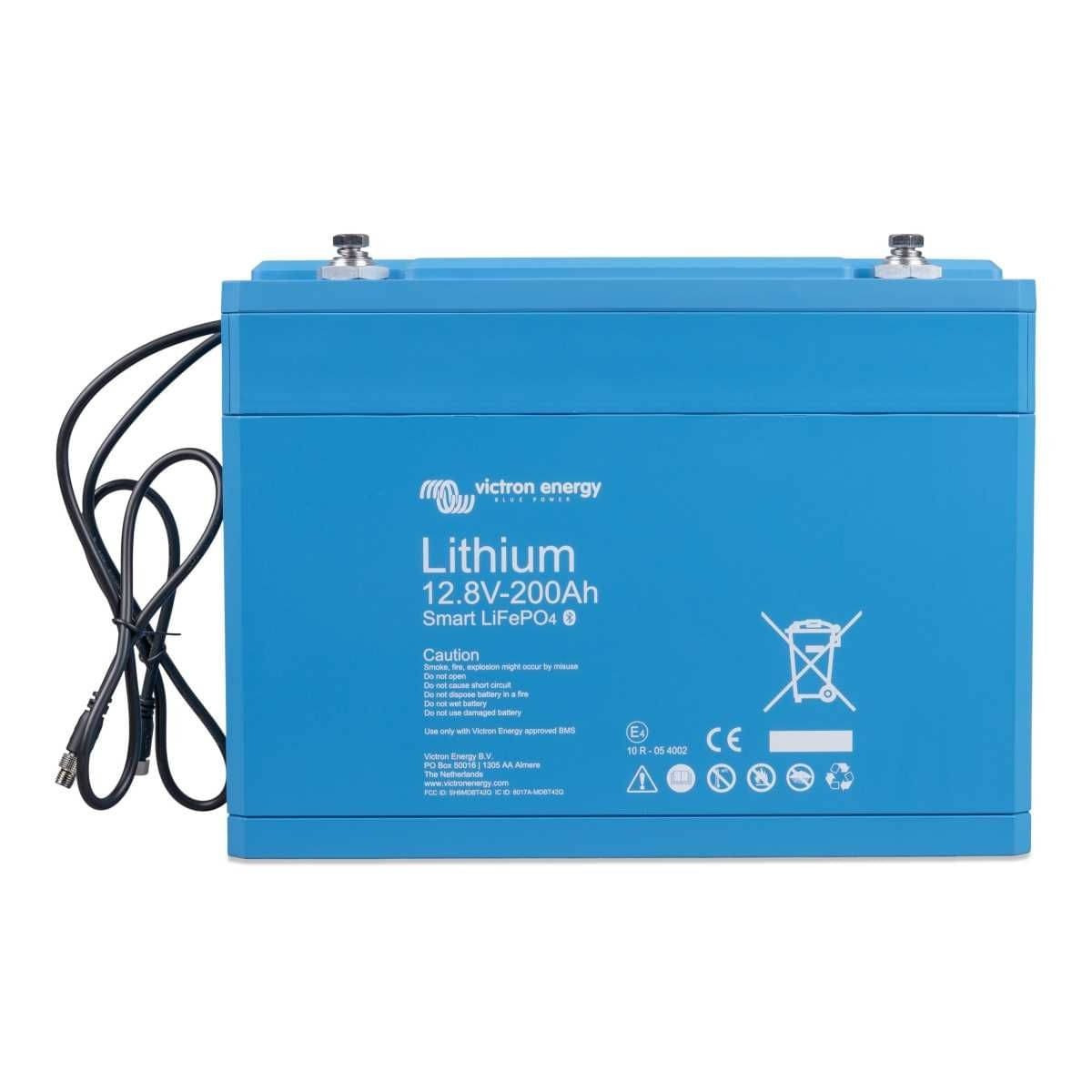 VICTRON Lithium-Batterie LiFePO4 12-8 V 200 Ah Smart - BAT512120610