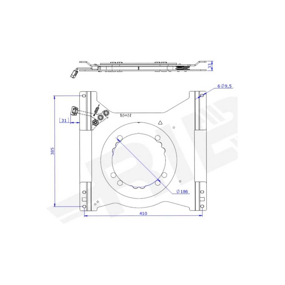 SCOPEMA Drehkonsolen-Set Fiat Ducato ab Bj. 07-2006 Fahrer- und Beifahrerseite - CBTO16G3 CBTO16D3