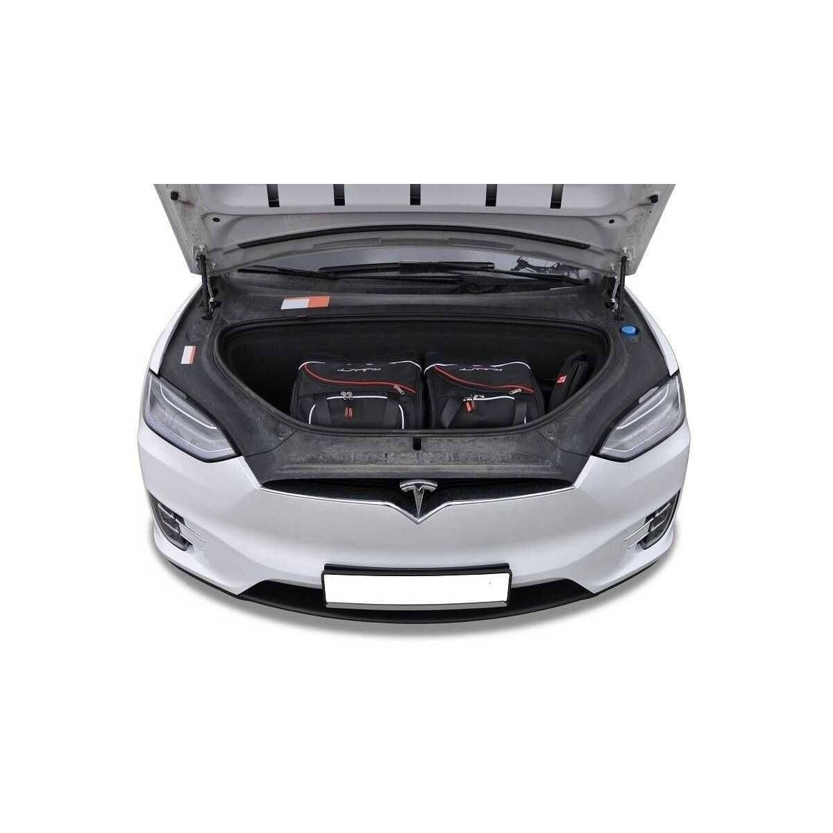 KJUST Kofferraum Taschen Set fuer TESLA MODEL X ab Bj. 2016 7er-Set - 7050003