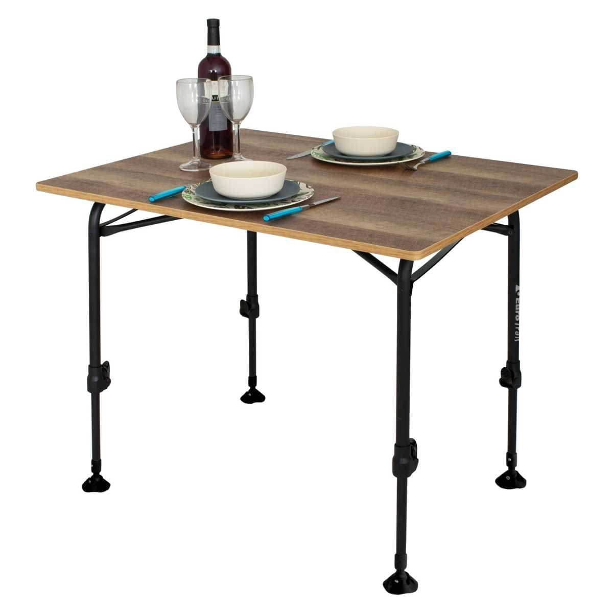 EuroTrail Campingtisch ROCHEFORT M Honey Comp 80 x 60 cm - ETCF1391